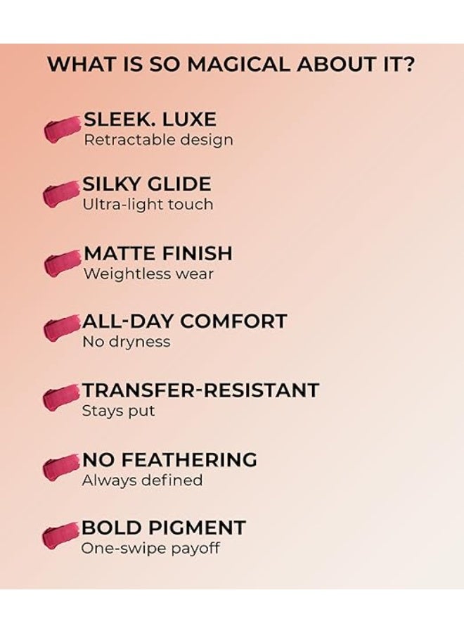 Colorbar Kiss Me As I Am Lip Color-Kiss & Tell 4 (1.2g) - Image 4